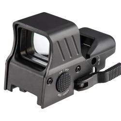 Point Rouge QD M&eacute;tal Reflex 4 R&eacute;ticules Rouge / Vert Lancer Tactical