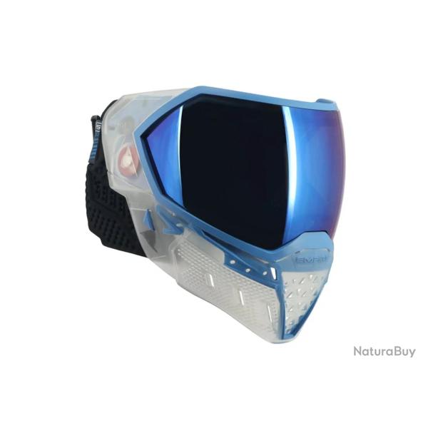 Masque EVS Crystal SE Clair/Bleu avec Lentille Miroir Bleue - Empire