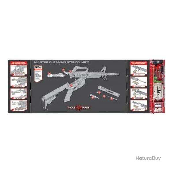 Station de Nettoyage Master pour AR15 - Real Avid