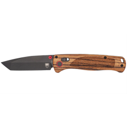 CBZWDBLTBLK - Couteau pliant Lame 76mm Manche Zebrawood
