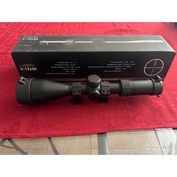 Lunette 3-12x50 terzeo lumineuse