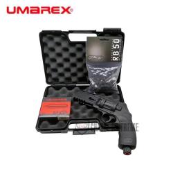 Pack Pistolet UMAREX T4E Hdr 11joules Cal 50 CO2