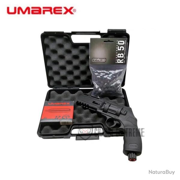 Pack Pistolet UMAREX T4E Hdr 11joules Cal 50 CO2