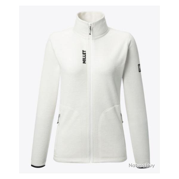 Veste Polaire Randonn�e Femme Millet "SENECA POLAR JKT W" L Blanc