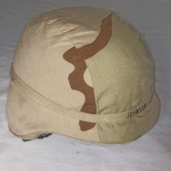 Casque Kevlar M-1 US ARMY helmet Troops Gi balistique 92 Dessert Storm