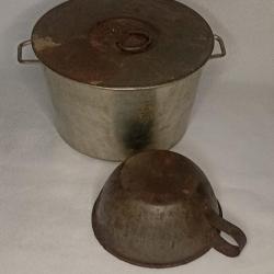 Gamelle 1852 quart 1865 &eacute;quipement paquetage poilu guerre 14/18 WW1