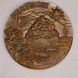 M&eacute;daille bronze pilote Rallye Automobile PEYPIN 1970