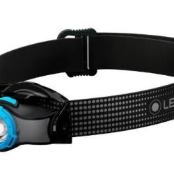 Lampe frontale LEDLENSER MH3 bleue et noire