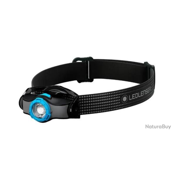 Lampe frontale LEDLENSER MH3 bleue et noire