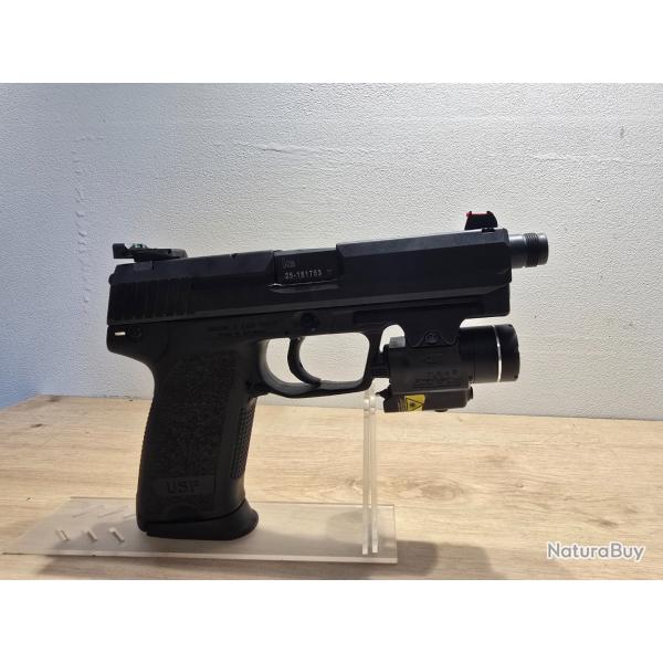 HK USP Tactical .45 ACP - Lampe/Laser Streamlight TLR-4 - Tr�s bon �tat