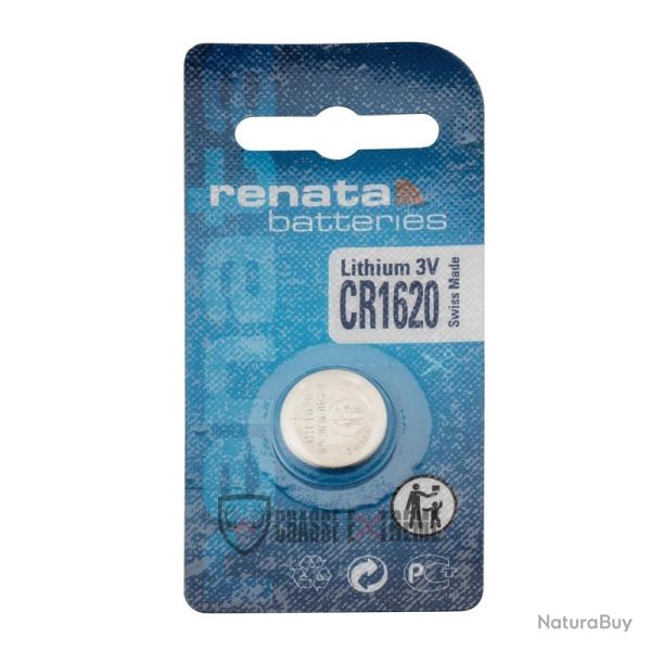 Piles Lithium CR1620 3 volts