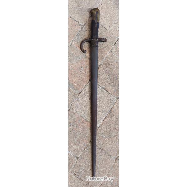Ba�onnette mle 1874 pour fusil Gras