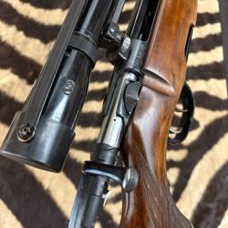 Carabine Steyr Mannlicher Model L - cal.5.6x57 - ca.58cm - lunette Variabel 2.5-9xE/D/S