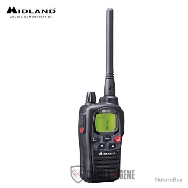 Talkie-Walkie MIDLAND G9 PRO + Oreillette