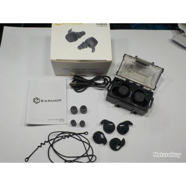 EARMOR M20 - BOUCHONS D'OREILLE �LECTRONIQUES