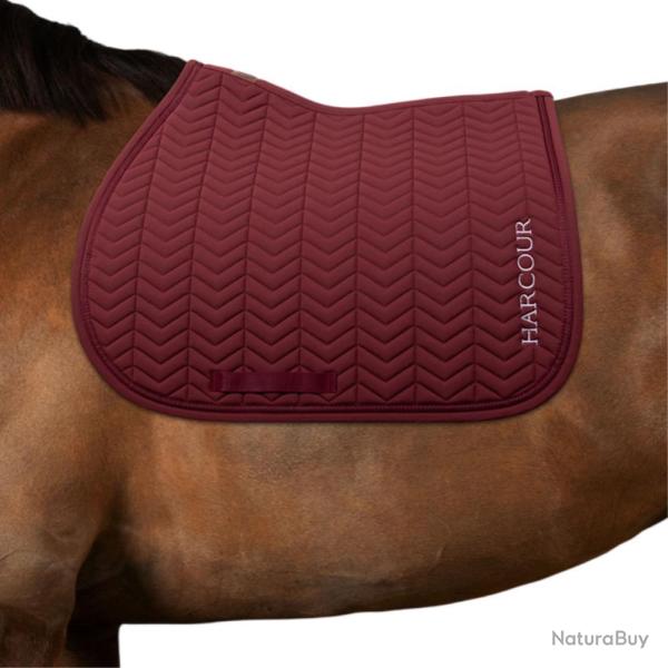 TAPIS CSO COBALT CHEVAL - BORDEAUX - HARCOUR