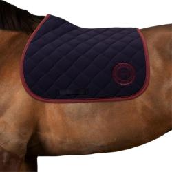 TAPIS DE CSO CHIMENE CHEVAL - MARINE - HARCOUR