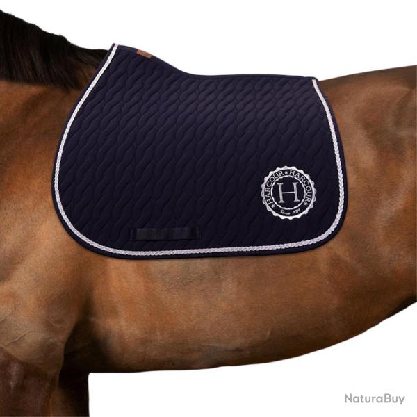 TAPIS DE CSO CAELIUS CHEVAL - MARINE - HARCOUR