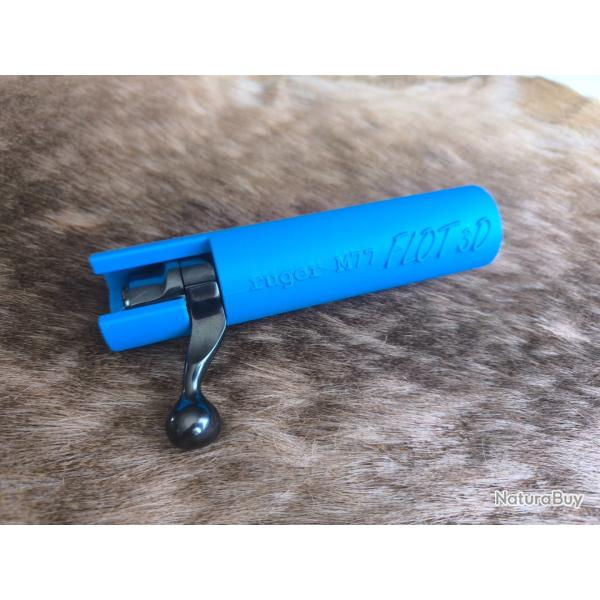 Protection de culasse pour ruger M77 droitier Bleu