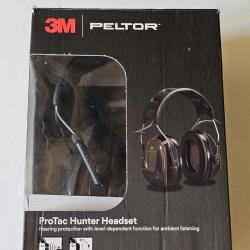 Casque antibruit &eacute;lectronique Peltor ProTac Hunter - Neuf