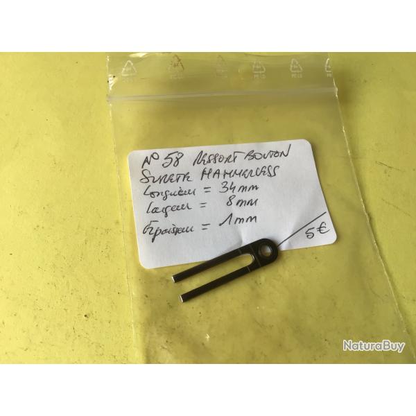 VENDU PAR LE-CUIRASSIER N�58 RESSORT BOUTON S�RET� FUSIL HAMMERLESS