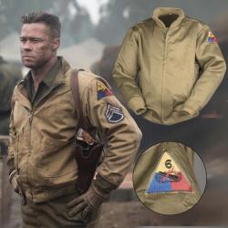 Blouson Tankiste US WW2 - Qualit&eacute; Premium Doublure Laine 36 US (XS)