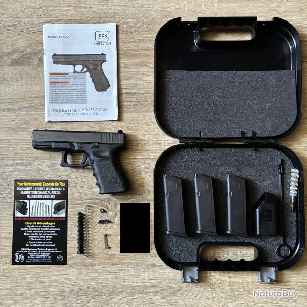 Vends Glock 19 Gen 3 modifi�