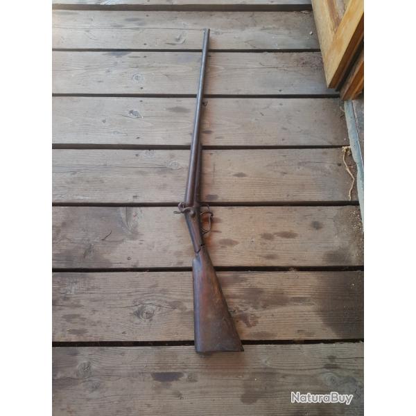 Fusil de chasse ancien � broches