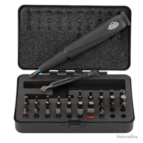 Set Tournevis 37 pcs .50 Caliber Set 37 pi�ces Pro Edition Gun Power Tool