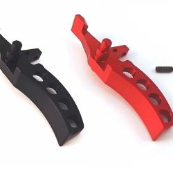 D&eacute;tente AEG Curved CNC Rouge - JeffTron