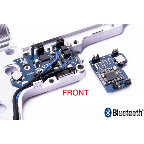 Etu Leviathan V2 C�blage Avant Bluetooth Leviathan V2 Avant + Curved Trigger Rouge JeffTron