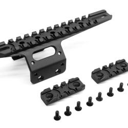 Front Rail Set Noir pour AAC T10 - Action Army