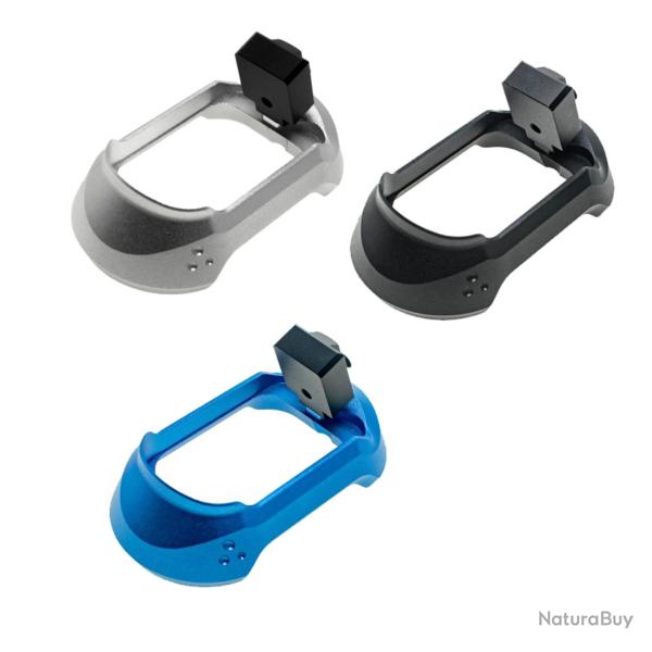 Magwell Match Grade T01 en Aluminium pour AAP-01 Bleu - Cowcow Technology