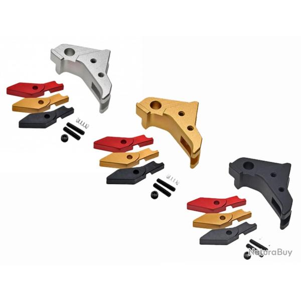 D�tente Tactical G Trigger pour G Series Tokyo Marui Argent - CowCow Technology
