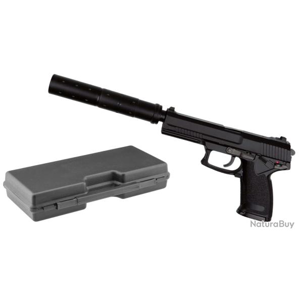 Pack Pistolet GNB Mk23 avec Silencieux et Mallette Sport Attitude