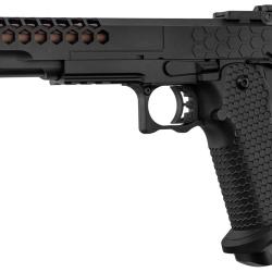 R&eacute;plique Airsoft Pistolet GBB Hi-Capa 6 Noir Golden Eagle