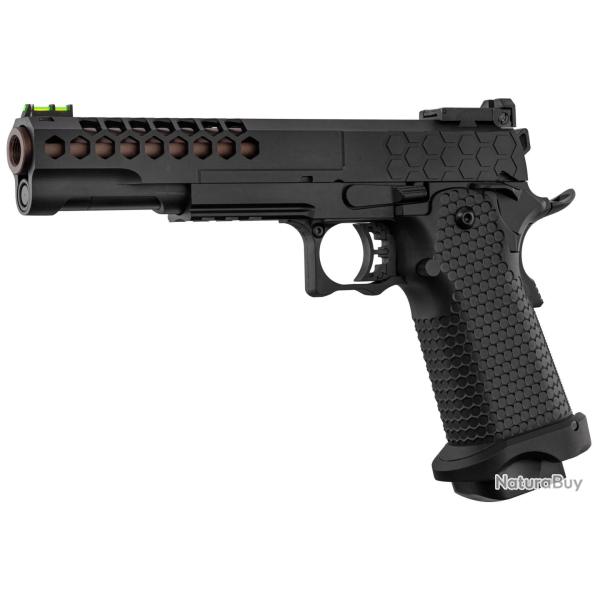 R�plique Airsoft Pistolet GBB Hi-Capa 6 Noir Golden Eagle