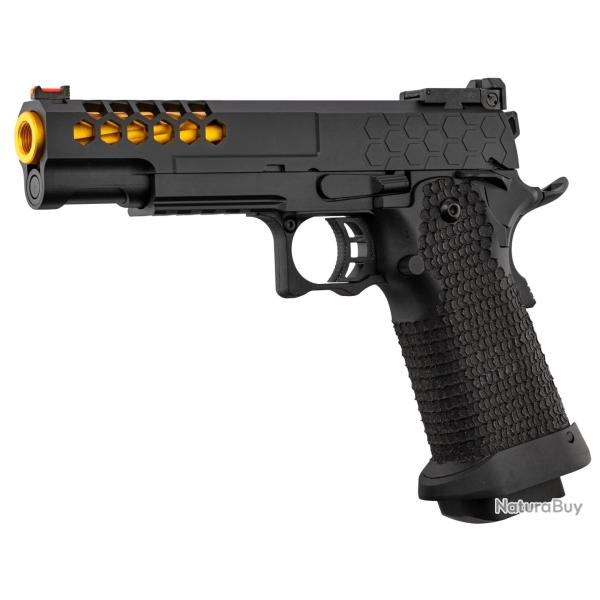 Pistolet Airsoft GBB Hi-Capa 5.1 Noir et Gold - Golden Eagle
