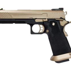 R&eacute;plique Airsoft HX1103 Full Tan Gaz GBB Pistolet AW Custom