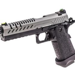 R&eacute;plique GBB Gaz Hi-Capa 5.1 Noir et Gris 1,0J Vorsk