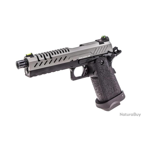 R�plique GBB Gaz Hi-Capa 5.1 Noir et Gris 1,0J Vorsk