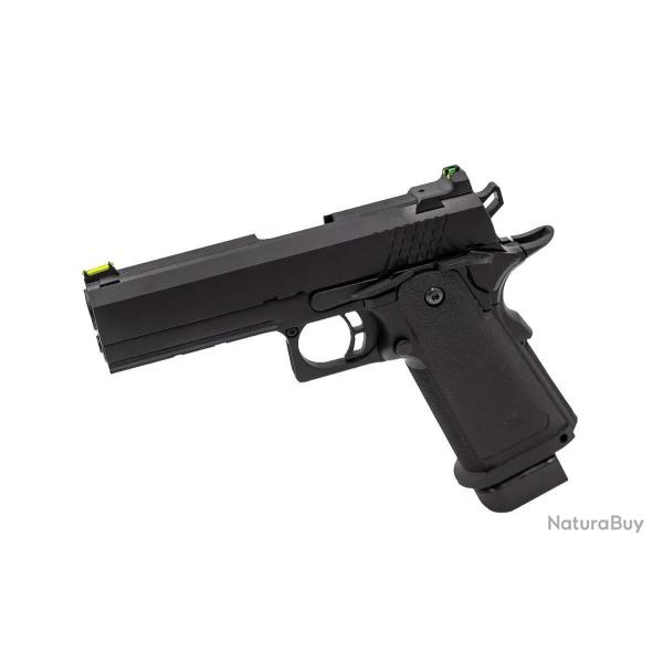 R�plique GBB Raven Gaz Hi-Capa 4.3 Noir 0,9J