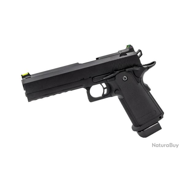 R�plique GBB Gaz Hi-Capa 5.1 Noir 0,9J Raven