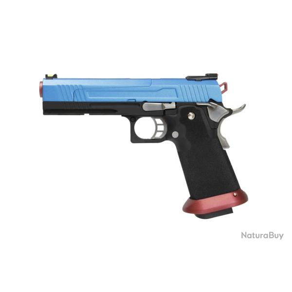R�plique Pistolet HX1005 Split Blue Gaz GBB AW Custom