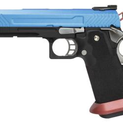 R&eacute;plique de Poing HX1105 Full Blue Gaz GBB - AW Custom