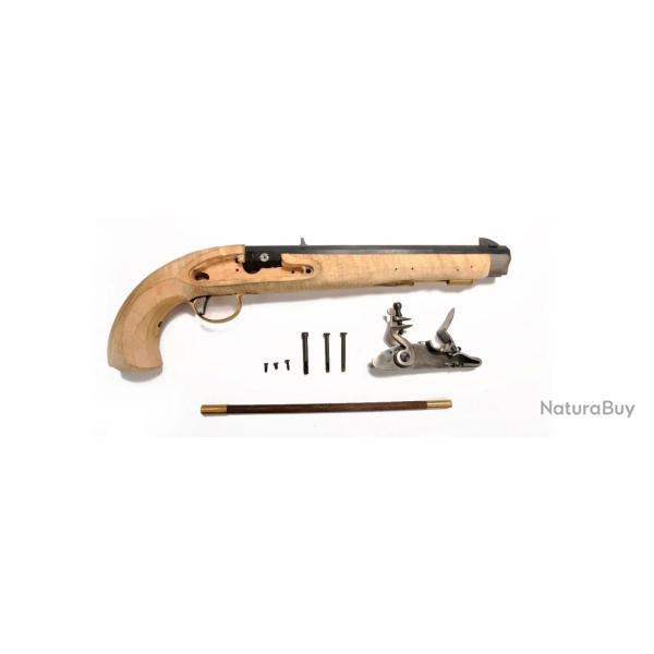 Pistolet � Silex Kentucky Maple .45 en Kit - Davide Pedersoli
