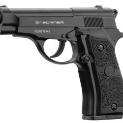 Pistolet Borner M84 &agrave; Billes d'Acier 4.5 mm CO2 M84/2