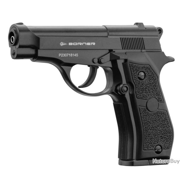 Pistolet Borner M84 � Billes d'Acier 4.5 mm CO2 M84/2