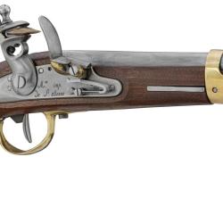 Pistolet An IX &agrave; Silex Calibre 69 Davide Pedersoli
