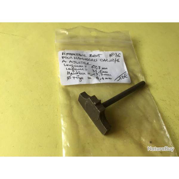 VENDU PAR LE-CUIRASSIER N� 36 EXTRACTEUR BRUT A AJUSTER FUSIL HAMMERLESS. CAL 12/16